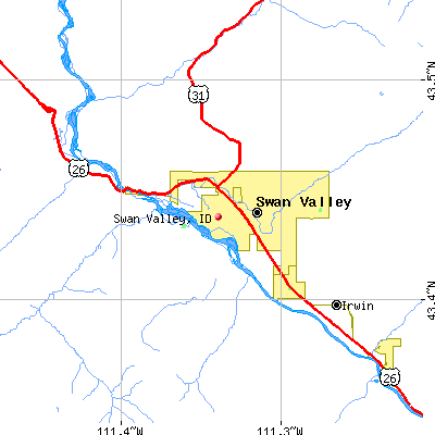 Swan Valley map