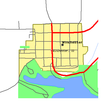 Winchester map