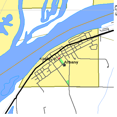 Albany map