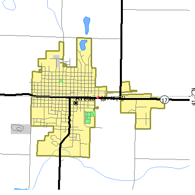 Aledo map