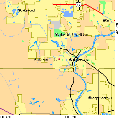 Algonquin map