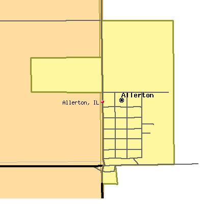 Allerton map