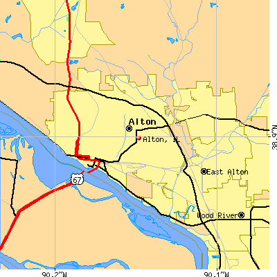 Alton map