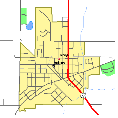 Amboy map