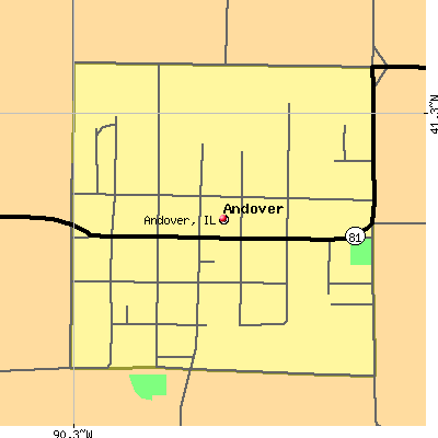 Andover map