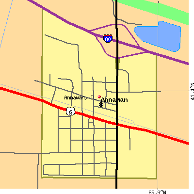 Annawan map
