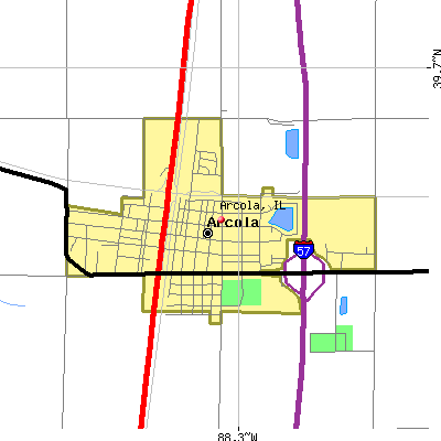 Arcola map