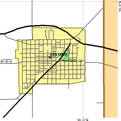 Ashland map