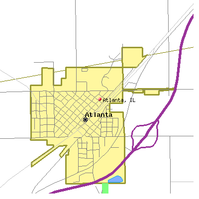 Atlanta map