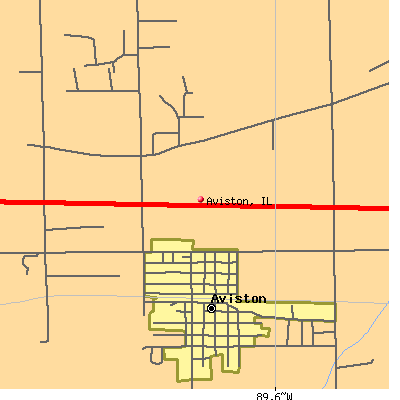 Aviston map