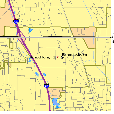 Bannockburn map
