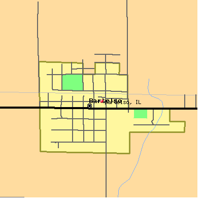 Bartelso map