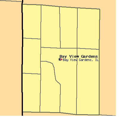 Bay View Gardens map