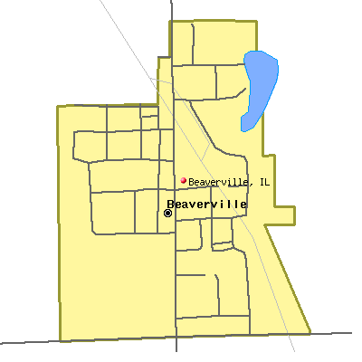 Beaverville map