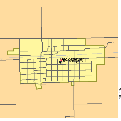 Beckemeyer map