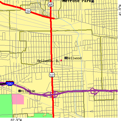 Bellwood map