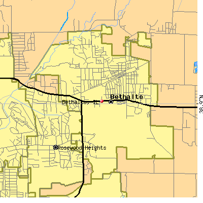 Bethalto map