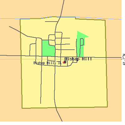 Bishop Hill map