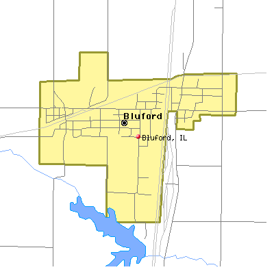 Bluford map
