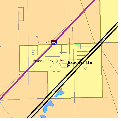 Braceville map