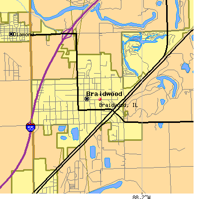 Braidwood map