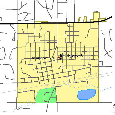 Bridgeport map