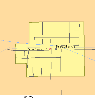 Broadlands map