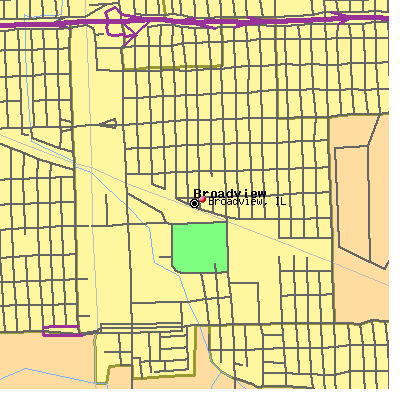 Broadview map