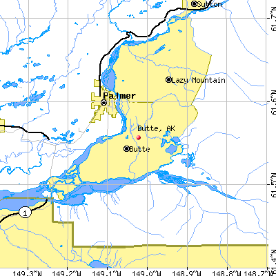 Butte map