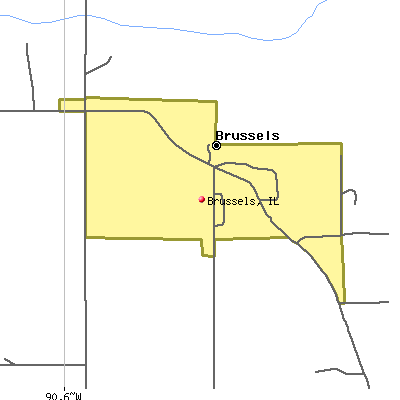 Brussels map