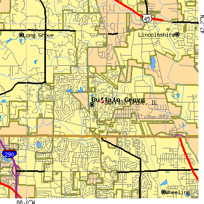 Buffalo Grove map