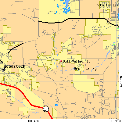 Bull Valley map