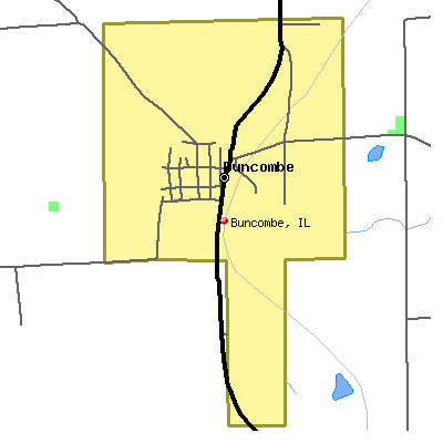 Buncombe map