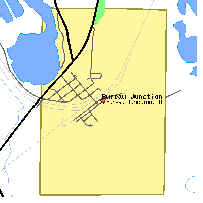 Bureau Junction map