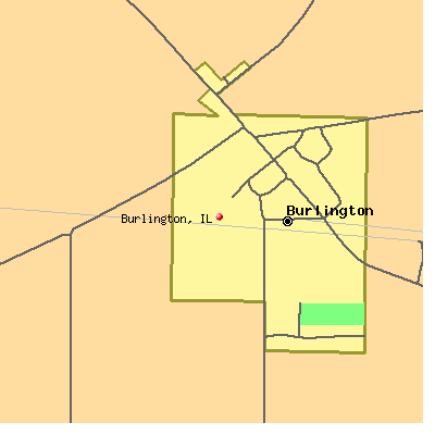 Burlington map