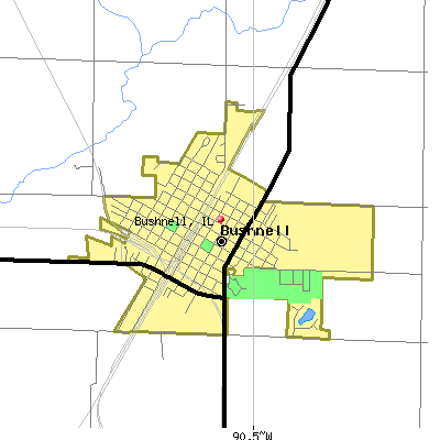Bushnell map