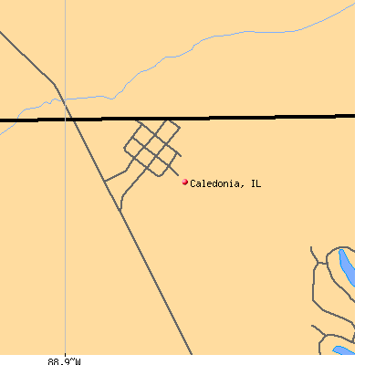 Caledonia map