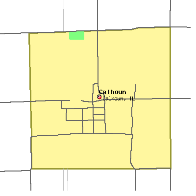 Calhoun map