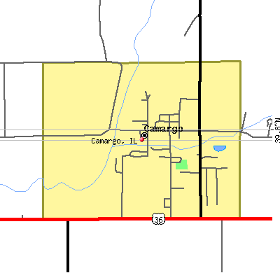 Camargo map