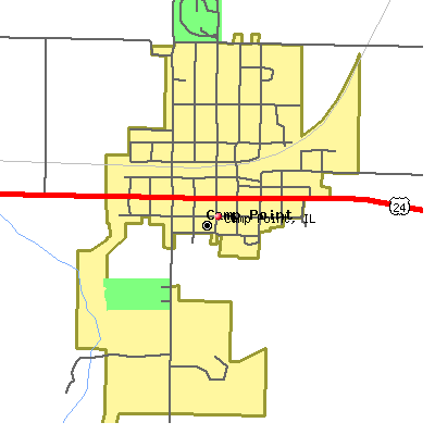 Camp Point map