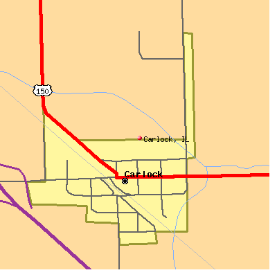 Carlock map