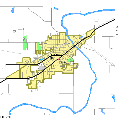 Carmi map