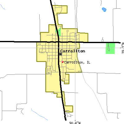 Carrollton map