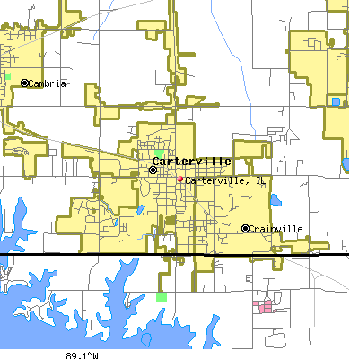 Carterville map
