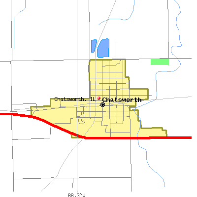 Chatsworth map
