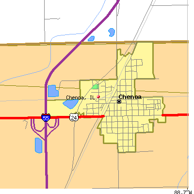 Chenoa map