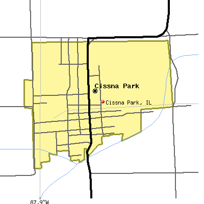 Cissna Park map