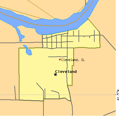 Cleveland map