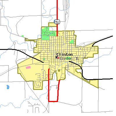 Clinton map