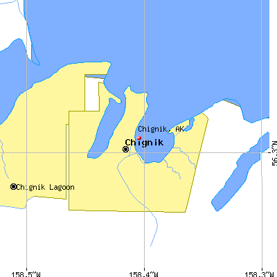 Chignik map